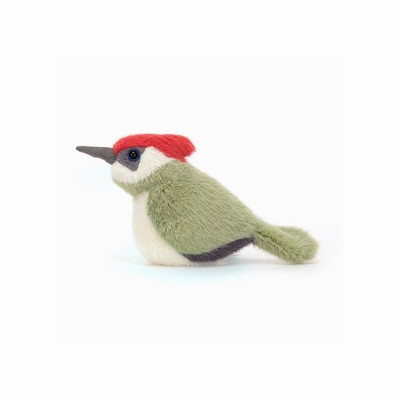 Jellycat Woodpecker Birds USA | 74689GRTY